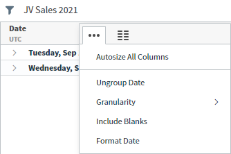(v22) Format Time Table Data Using the Table Context Menu – Composer